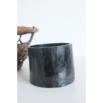 武関翠月 束編竹花籠　U095 