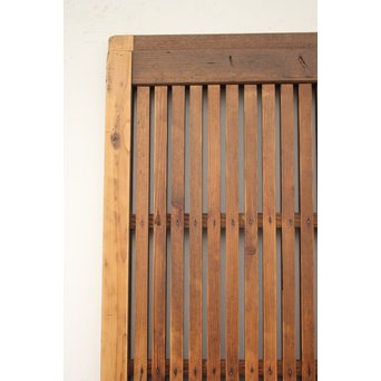 素朴な細身格子蔵戸　W970 