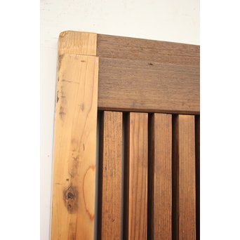 素朴な細身格子蔵戸　W970 