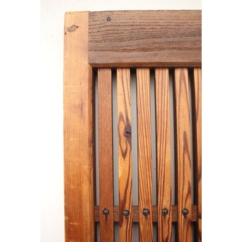 素朴な細身格子蔵戸　W970 