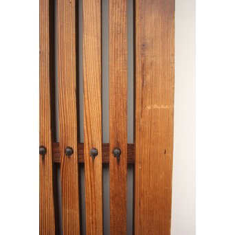 素朴な細身格子蔵戸　W970 