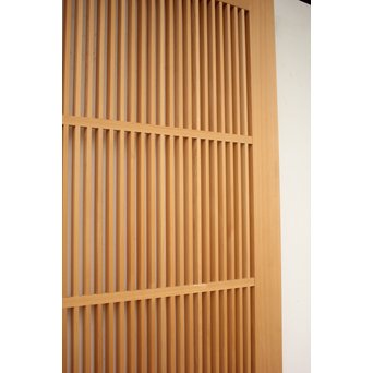 デッドストック 白木格子建具　L996 