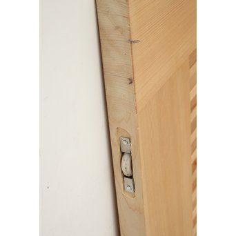 デッドストック 白木格子建具　L996 