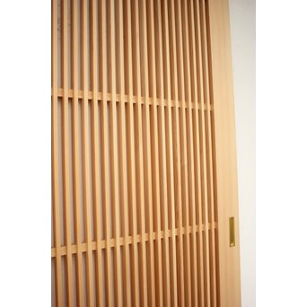 デッドストック 白木格子建具　L996 