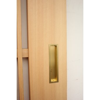 デッドストック 白木格子建具　L996 