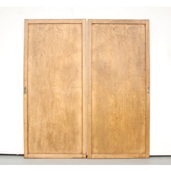 楢の一枚板戸 2枚1組　B970