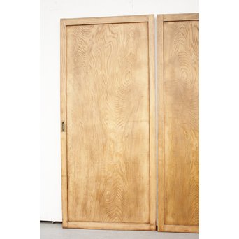 楢の一枚板戸 2枚1組　B970 