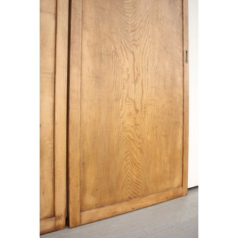 楢の一枚板戸 2枚1組　B970 