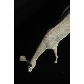 銅製 女鹿 牡鹿置物　M145 