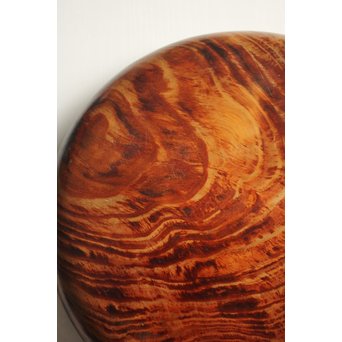 ヤニ松 老松 肥松 丸型煎茶盆　X130 