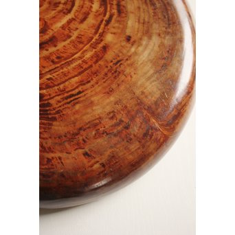 ヤニ松 老松 肥松 丸型煎茶盆　X130 