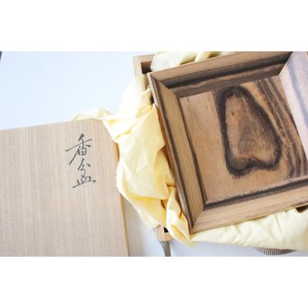 黒柿の香盆　X131 