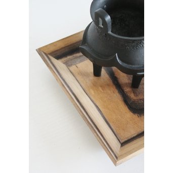 黒柿の香盆　X131 