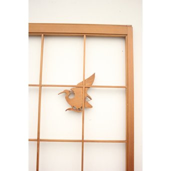 水辺の鷺 書院 2枚1組　R2477 