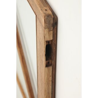 アールデコ緑色ガラス窓　GD1238 