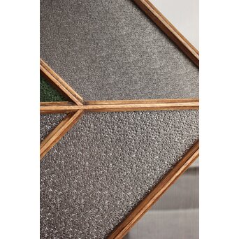 アールデコ緑色ガラス窓　GD1238 