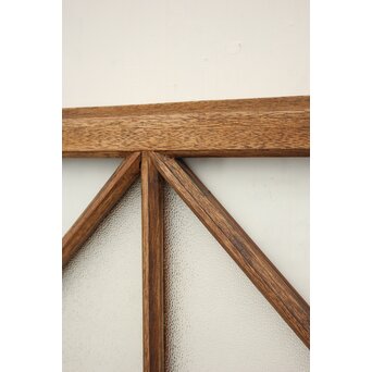 アールデコ緑色ガラス窓　GD1238 