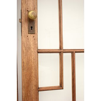 アールデコ 観音開ガラス戸 2枚1組　GD1239Y 