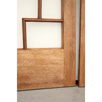 アールデコ 観音開ガラス戸 2枚1組　GD1239Y 