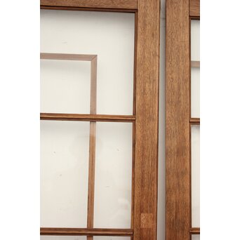 アールデコ 観音開ガラス戸 2枚1組　GD1239Y 