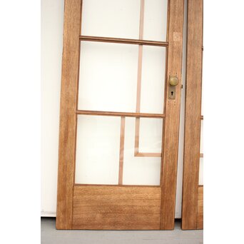 アールデコ 観音開ガラス戸 2枚1組　GD1239Y 