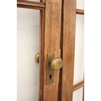 アールデコ 観音開ガラス戸 2枚1組　GD1239Y 