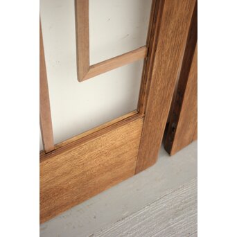 アールデコ 観音開ガラス戸 2枚1組　GD1239Y 