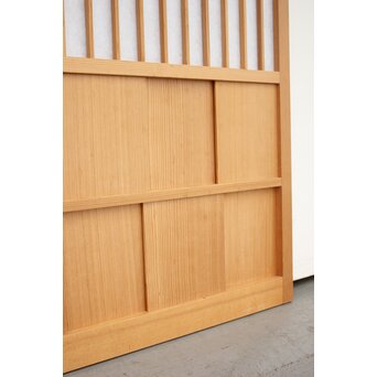 両面仕様 障子風アクリル建具　F222 市松模様のような立体感