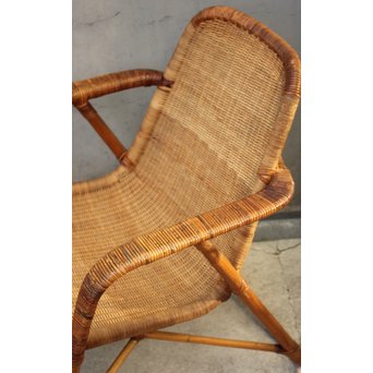 YMK 山川ラタン レストチェアー 2脚1組　T427 