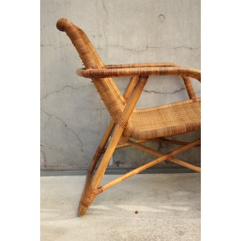 YMK 山川ラタン レストチェアー 2脚1組　T427 