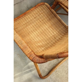 YMK 山川ラタン レストチェアー 2脚1組　T427 