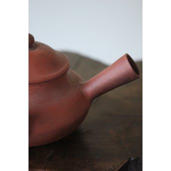 柴田光逸 常滑朱泥急須　P149 