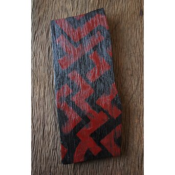 漆作家 へぎ板 煎茶盆　Q071 