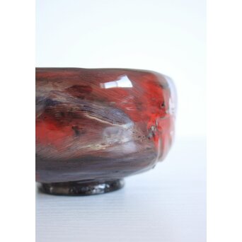 山元精巧堂 清峯作 乾漆輪島塗茶碗　Q072 