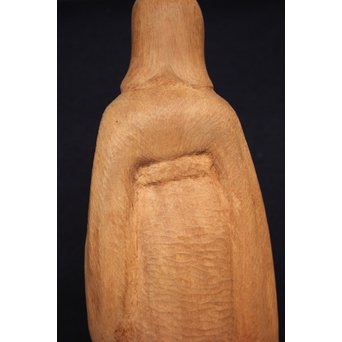 幻の彫刻家 上田直次《木彫辨財天/弁財天》 X133 