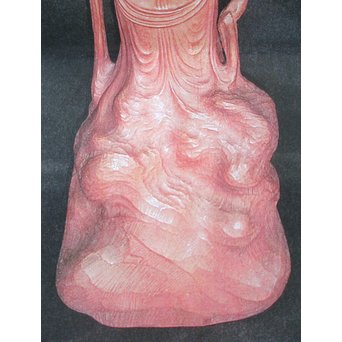 幻の彫刻家 上田直次《木彫辨財天/弁財天》 X133 ※参考写真