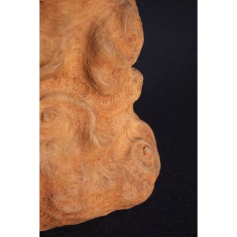 幻の彫刻家 上田直次《木彫辨財天/弁財天》 X133 