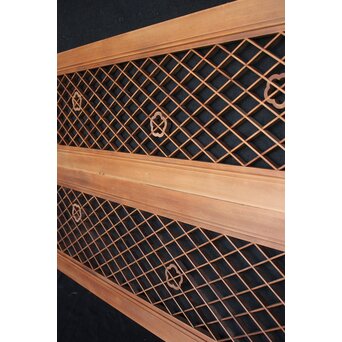 梅デザイン組子欄間 2枚1組　R2478 