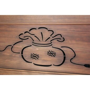 宝珠尽 透かし欄間　R2481 