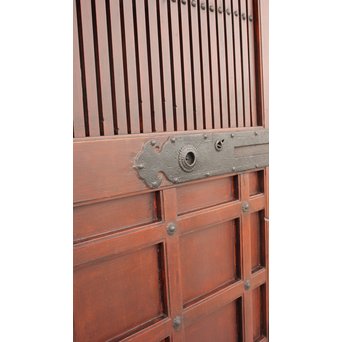 幅広 格子蔵戸　W973 