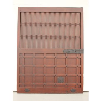 幅広 格子蔵戸　W973