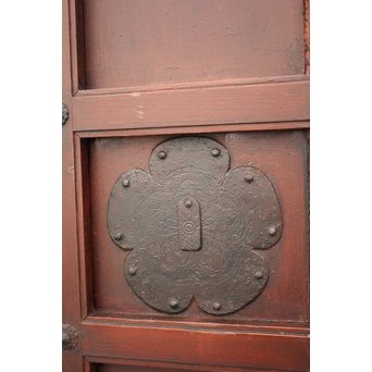 幅広 格子蔵戸　W973 