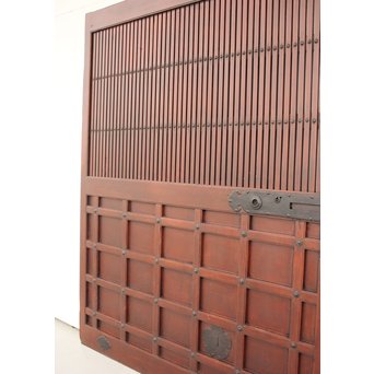 幅広 格子蔵戸　W973 