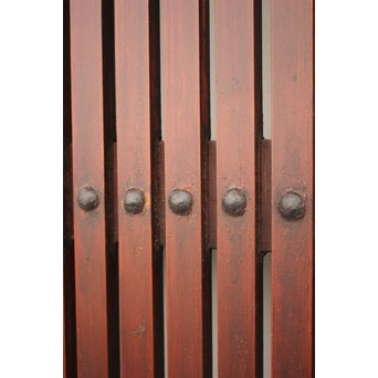 幅広 格子蔵戸　W973 