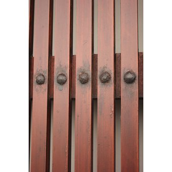 幅広 格子蔵戸　W973 