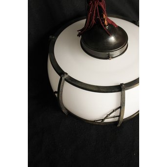 竹装飾 大型電笠/照明　A1954 