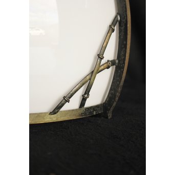 竹装飾 大型電笠/照明　A1954 