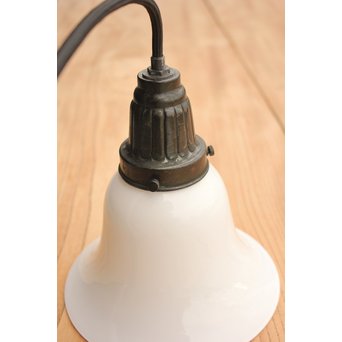 乳白色 ベル型ペンダント電笠/照明　A1955 