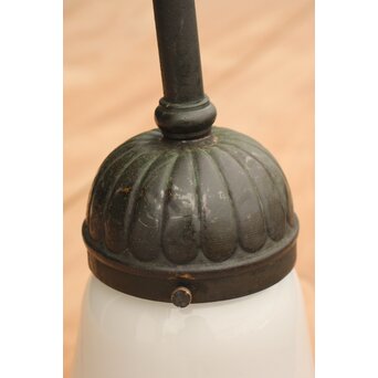 乳白色 ベル型直付電笠/照明　A1956 