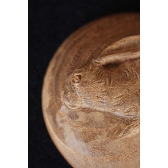 藤巻邦彦 香合《うさぎ》　X137 